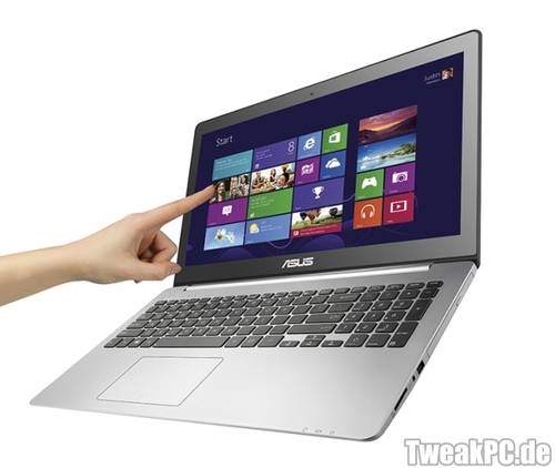 Asus VivoBook S551LB: Neues Notebook mit Haswell-CPU
