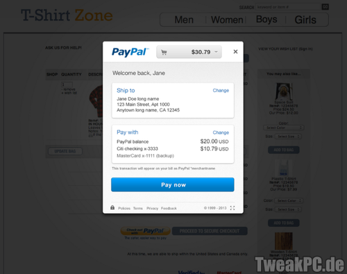 PayPal: Vereinfachte Bezahlmethode in Online-Shops angekündigt