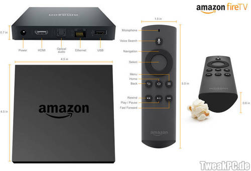 Amazon Fire TV: Set-Top-Box mit Gaming-Ambitionen