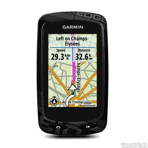 Garmin Edge 810: Fahrradcomputer sendet via Smartphone ins Netz