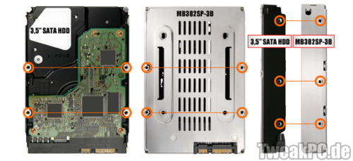 Icy Dock EZConvert Air: Hochwertiger 3,5-Zoll-Rahmen für 2,5-Zoll-HDDs/SSDs