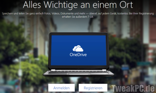 Microsoft: OneDrive mit weiterhin 7 Gigabyte kostenlosen Online-Speicher vorgestellt