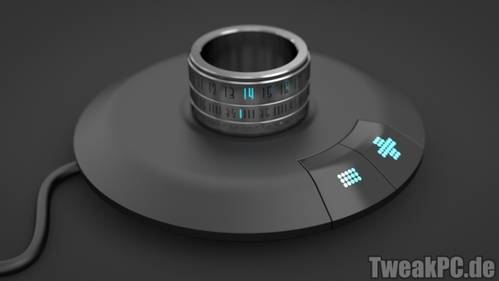 Ring Clock: Futuristische Uhr für den Finger