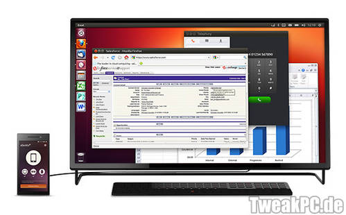 Ubuntu Edge: Linux-Smartphone mit 128 GB Speicher und Desktop-Leistung