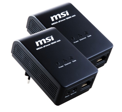 MSI: Neue Powerline Adapter
