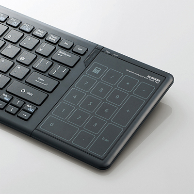 Elecom TK-FDP055: Tastatur mit Touch für Windows 8