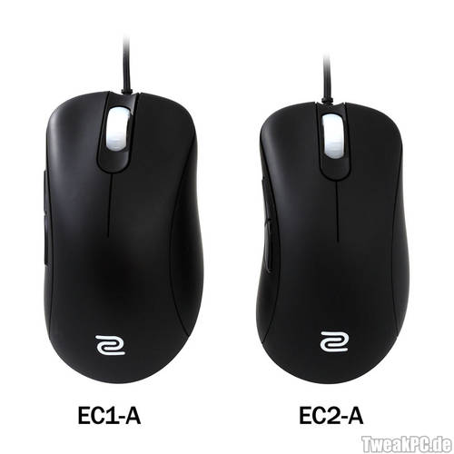 Zowie zeigt überarbeitete Gaming-Mäuse EC1-A und EC2-A
