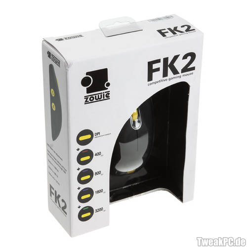 Zowie FK2: Neue Gaming-Maus mit optischem Sensor
