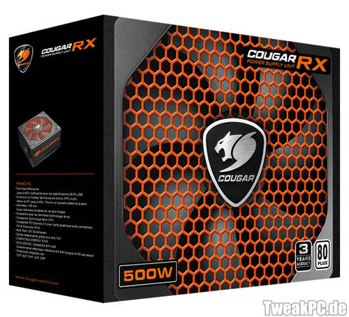 Cougar stellt neue Netzteile-Serie RX für Gamer vor