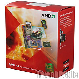 AMD: Neue Budget-APU A4-3420 für Sockel FM1