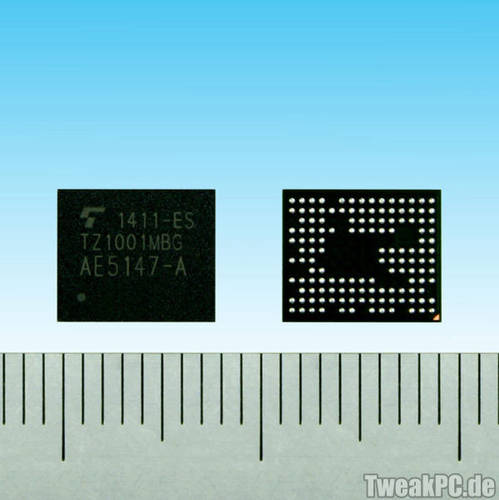 Toshiba: 48-MHz-Prozessor für Wearables angekündigt