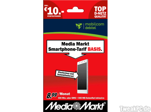 Media Markt und Saturn werden zum Prepaid-Anbieter mit Mobilcom-Debitel