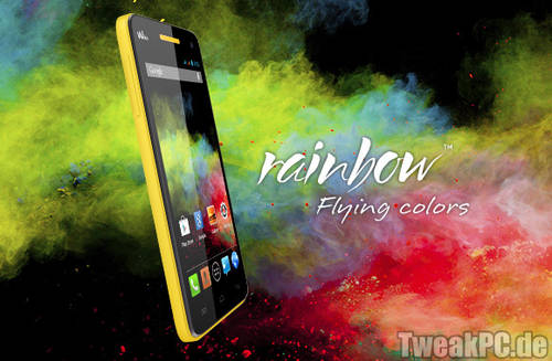 Wiko Rainbow: Farbenfrohes Einsteiger-Smartphones