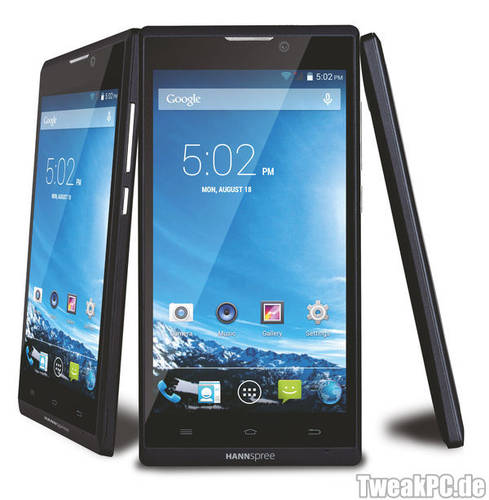 Hannspree SN50MC1: Einstieg in den Smartphone-Markt mit 5-Zoll-Smartphone