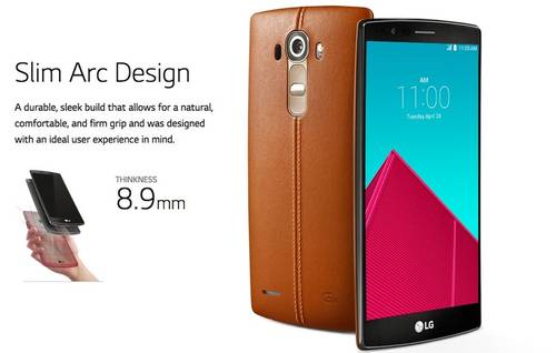 LG G4: Produktseite versehentlich on geschaltet - Fotos inside