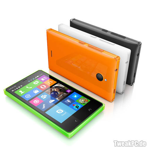 Nokia X2: Android-Smartphone mit Kachel-Optik und Microsoft-Diensten