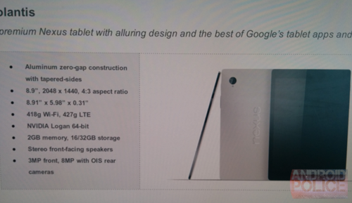 Nexus 9: Neues Google-Tablet mit Nvidias Tegra-K1-SoC?