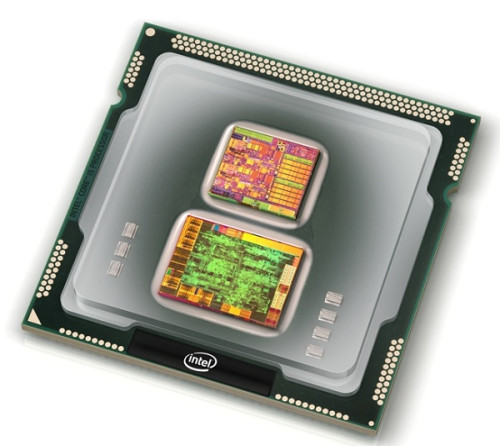 Intel Core i5-661 mit zwei Dies