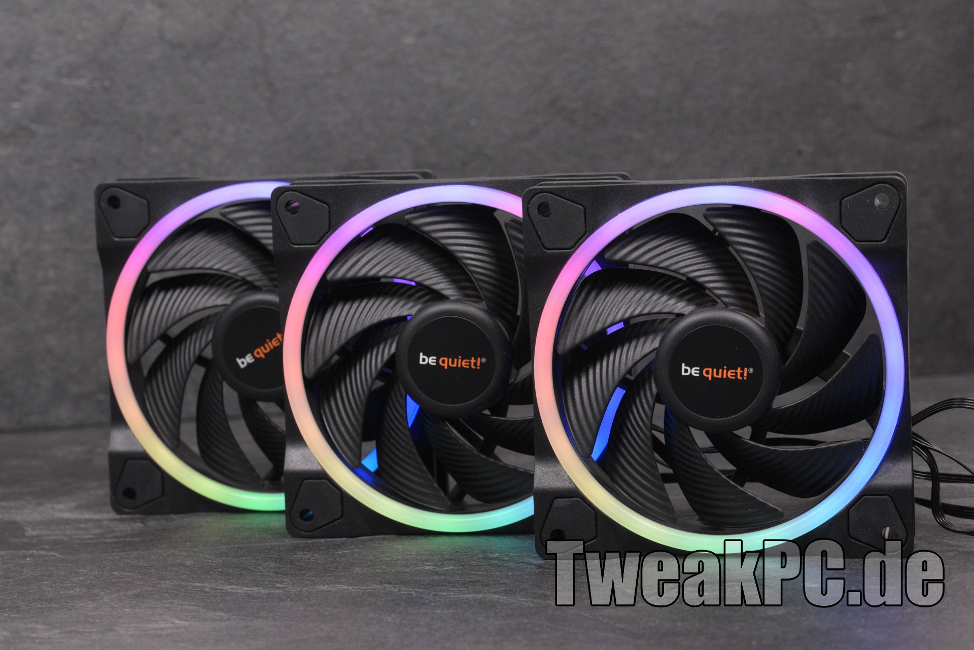Be quiet! Light Wings - Lüfter RGB im Test Leise