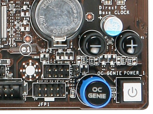 Buttons auf dem MSI P55-GD55