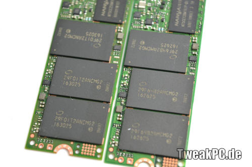 Intel 600p SSD Flash