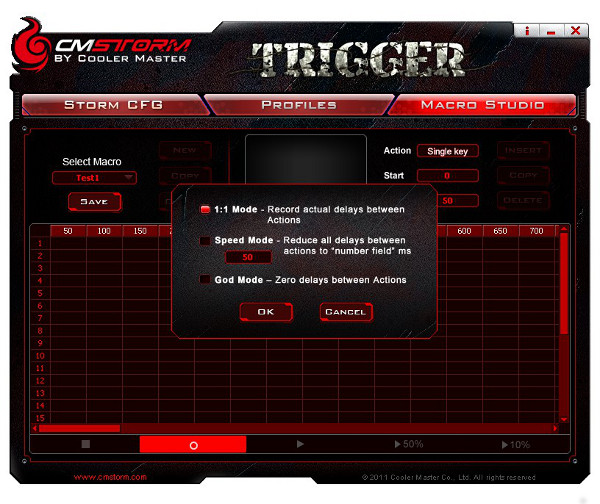 CM Storm Trigger - Software