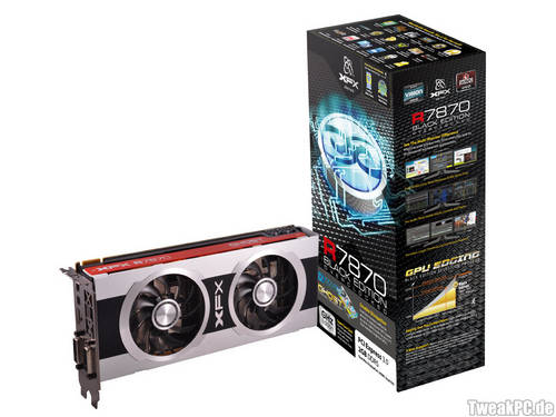 XFX Radeon HD 7850 und 7870 Black Edition Overclocked bald verfügbar