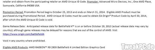 AMD Radeon R9 290X Battlefield 4 Edition kommt am 25.10