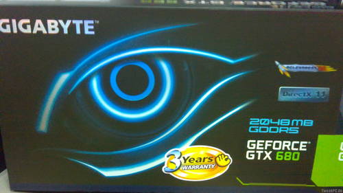 Gigabyte GeForce GTX 680: Bilder gesichtet
