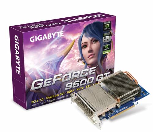 Gigabyte präsentiert neue GeForce 9600 GT