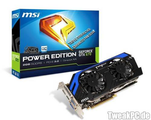 MSI GeForce N670GTX Power Edition mit Triple Overvoltage
