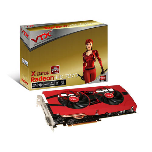 Caseking: VTX3D Radeon HD 7970 X-Edition für 450 Euro