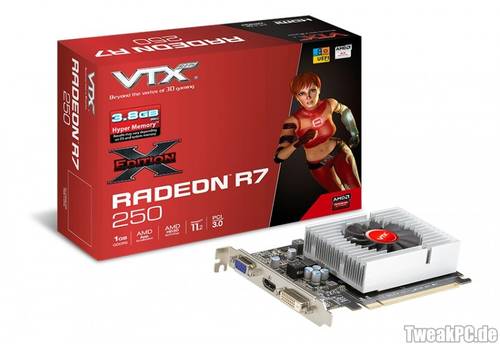 VTX3D zeigt Radeon R7 240, R7 250, R9 270X und R9 280X - Bilder inside