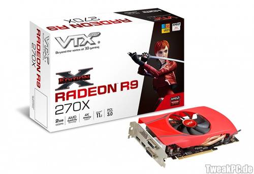 VTX3D zeigt Radeon R7 240, R7 250, R9 270X und R9 280X - Bilder inside