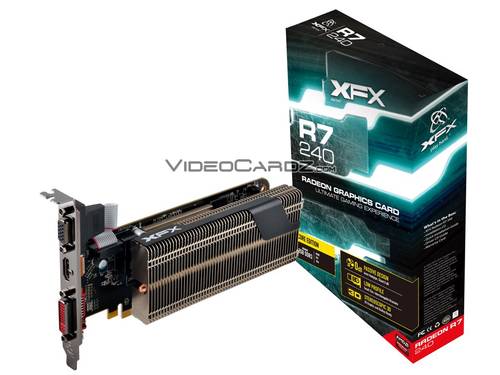 XFX zeigt passiv gekühlte Radeon R5 230, R7 240 und R7 250