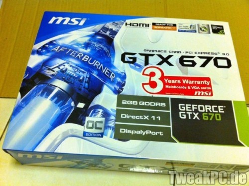 GeForce GTX 670 Bilder aufgetaucht