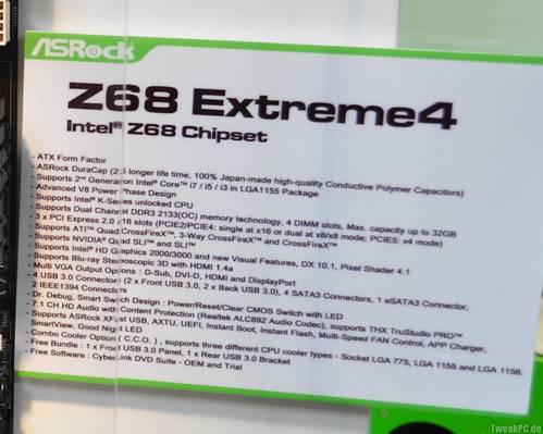 Intels Z68 erste Details, Gerüchte und mehr