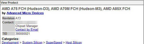 AMD A85X: Hudson-D4-Chipsatz quasi offiziell