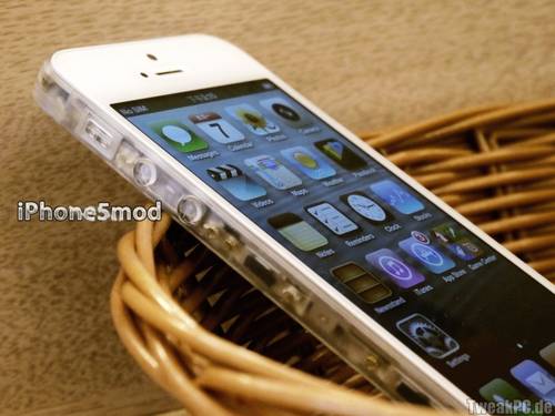 Translucent Mod: Transparentes iPhone-5-Gehäuse