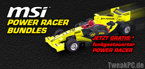 MSI Power Racer Bundles bei Caseking