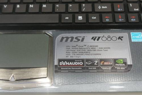 MSI GT680R: Gamingnotebook Deluxe auf der CeBIT
