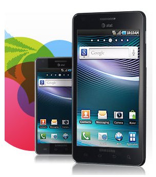 Samsung Infuse 4G: Smartphone mit 4,5-Zoll-Display