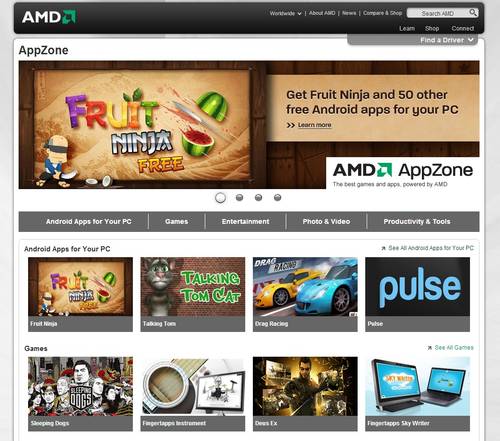 AMD AppZone: Android-Apps auch auf dem PC nutzen