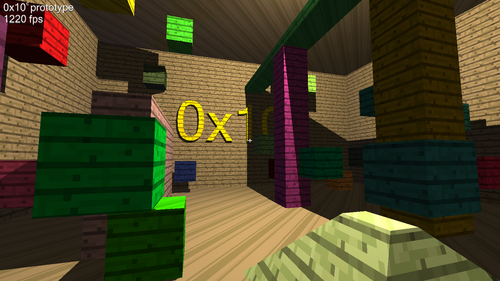 0x10c: Frühe Screenshots erinnern an Minecraft