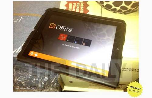 Microsoft Office fürs iPad in wenigen Wochen?