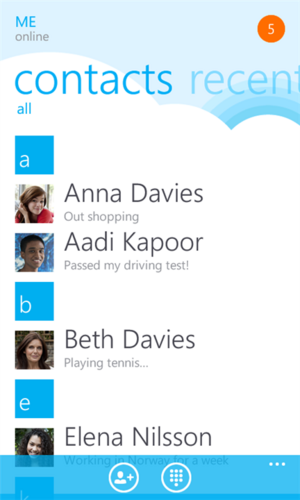 Skype-App für Windows Phone erlaubt günstige Auslandsgespräche