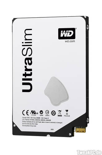 Western Digital: Neue HDD nur 5 mm dünn
