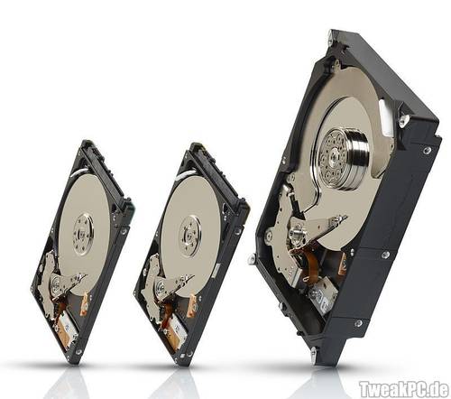 Seagate: Neue Hybrid-Festplatten mit bis zu 2 TB Speicherplatz