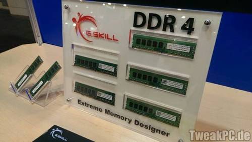 G.Skill zeigt DDR4-Module auf dem IDF