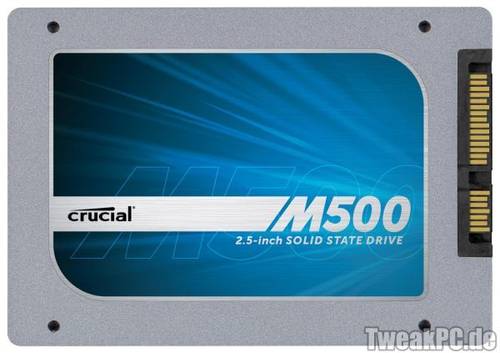 Crucial M500: Neue SSD mit fast 1 TB Speicher für unter 550 Euro